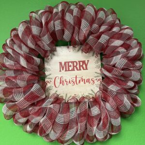 Merry Christmas Red Plaid