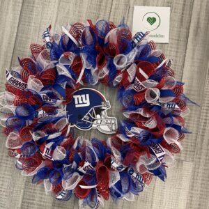 New York Giants Wreath