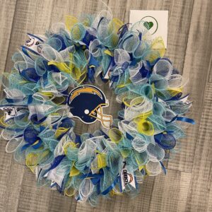 San Diego Chargers Wreath