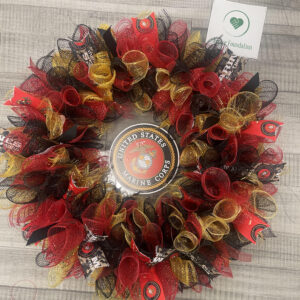 Marine Corp Wreath
