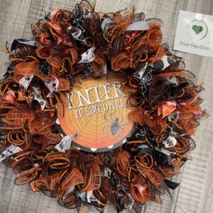 Enter If You Dare Wreath