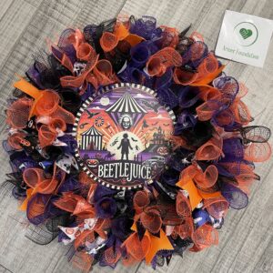 Beetle Juice Orange and Purple