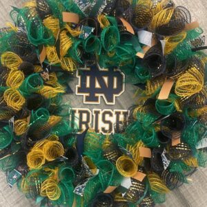 Notre Dame College wreath
