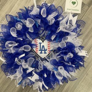 LA Dodgers Wreath
