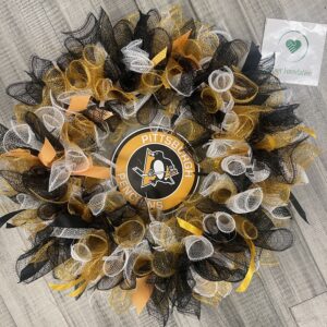 Pittsburgh Penquins Wreath