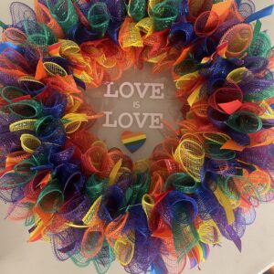 Love Is Love Wreath