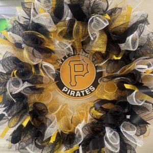 Pittsburgh Pirates Handmade wreath