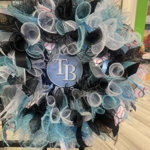 Tampa Bay Rays Handmade Wreaths