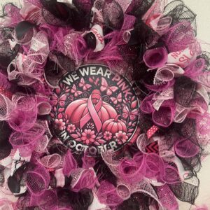 Cancer Awareness Wreaths