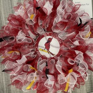 St Louis Cardinals Wreath