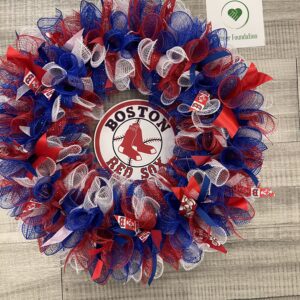 Boston Red Sox Wreath