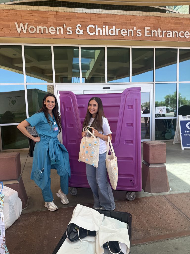 Discover how Hearts to Hands, led by Sofia Hileman, created 100+ handmade comfort bags for children receiving care at Banner Children’s Hospital.