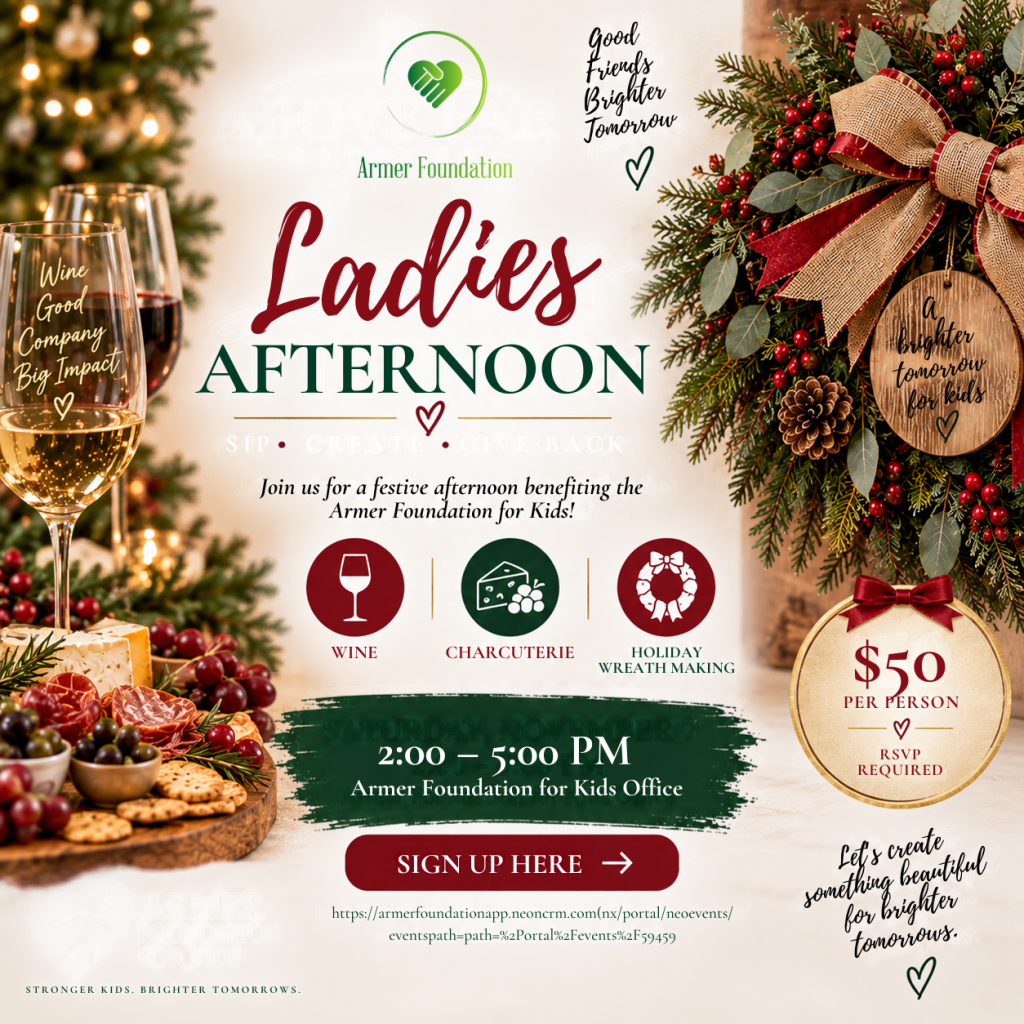 Festive Wreath & Wine, holiday fundraiser